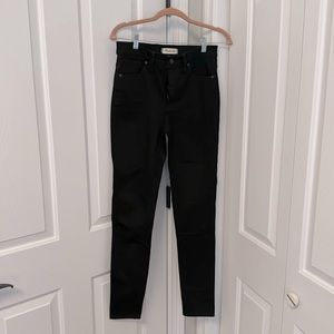 Madewell 10” High Rise Skinny Jeans - Sz 28 TALL